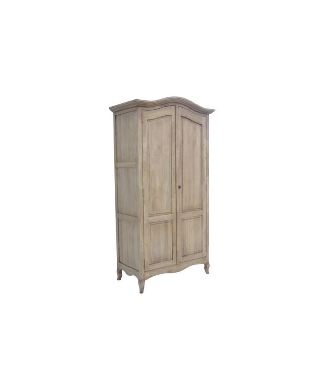 Armoire Florencia en hevea massif de qualité. Meuble en bois massif pour la chambre. Le Monde du Lit