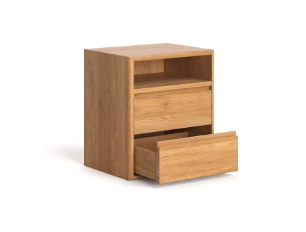 Chevet Edmonton 2 en chêne massif FSC