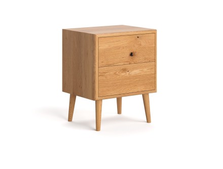 Chevet Calgary 3 en chêne massif FSC