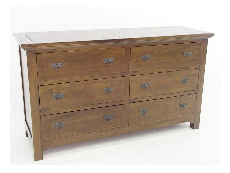 Commode en hévéa massif Yala 3