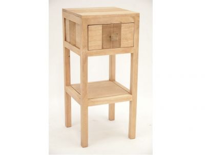 Chevet Pattaya3 en hévéa massif de qualité. Meuble en bois massif pour la chambre. Le Monde du Lit