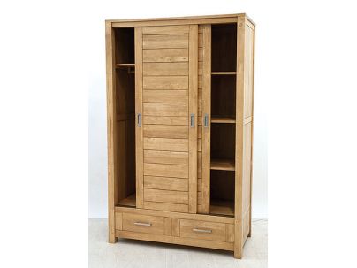 Armoire Thaman 120 cm en bois massif