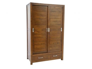 Armoire Thaman personnalisable en bois d'hévéa