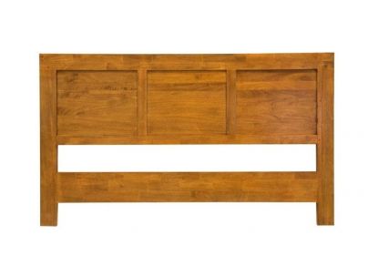 Tête de lit Thani en hevea massif de qualité. Fabrication artisanale.