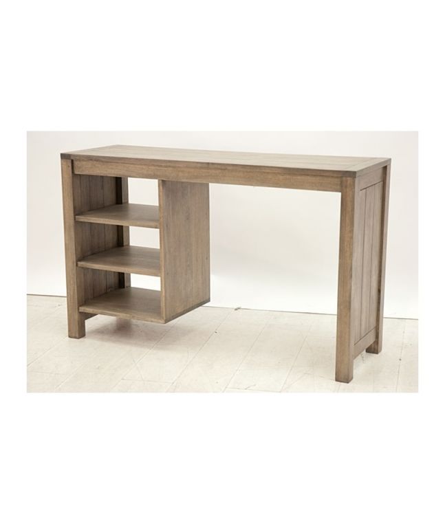 Bureau Thaman en hevea massif de qualité. Fabrication artisanale.