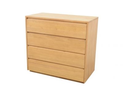 Commode Europa en hevea massif de qualité. Fabrication artisanale.