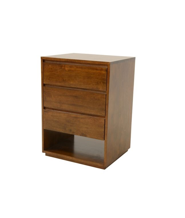 Commode Europa 3 en hevea massif de qualité. Fabrication artisanale.