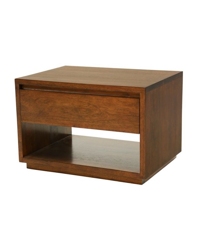 Chevet Europa en hévéa massif de qualité. Fabrication artisanale.