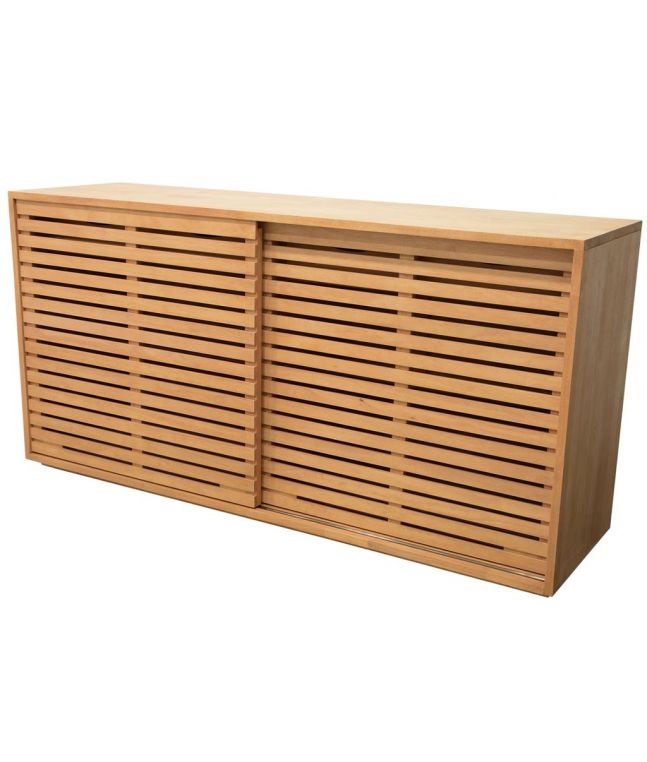 Commode Arbora 3 en hevea massif de qualité. Fabrication artisanale.