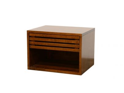 Chevet Arbora en hévéa massif de qualité. Fabrication artisanale.