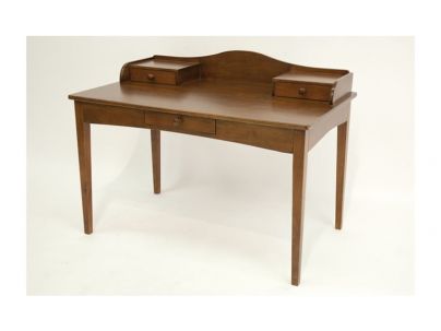 Bureau enfant Rayong en hevea 100% massif. Meuble de qualité.