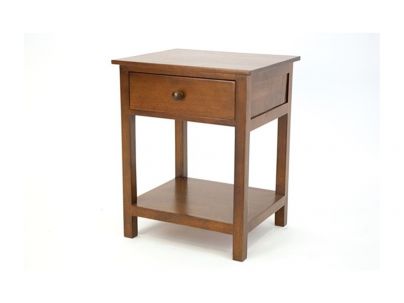 Chevet Country 4 en hévéa massif de qualité. Fabrication artisanale.