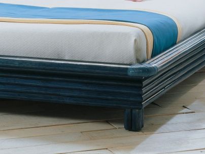 Lit Mérida en rotin haut de gamme, meuble pour la chambre à coucher. Le Monde du Lit