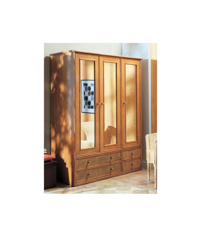Armoire en rotin