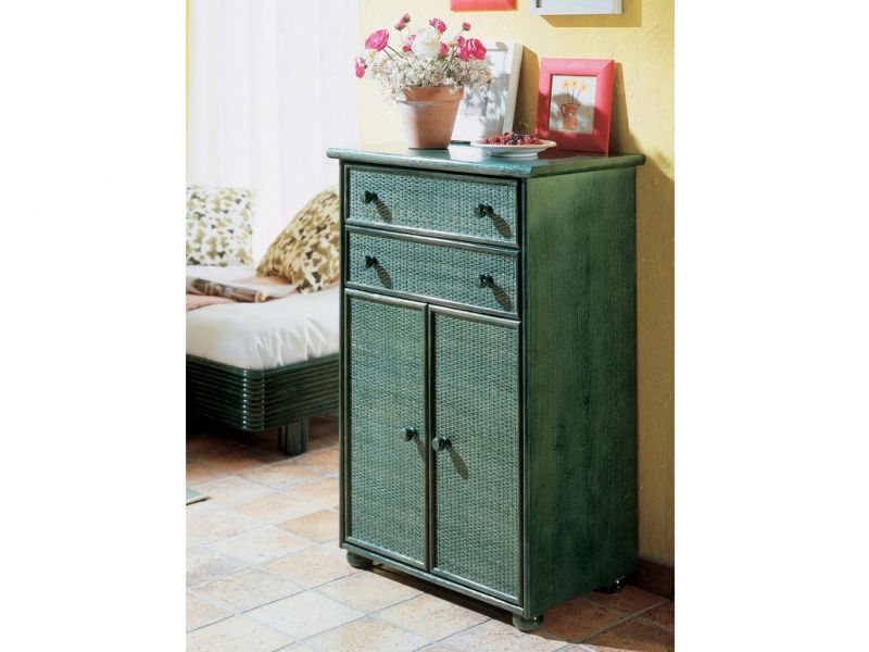 Chiffonnier en rotin Gérone