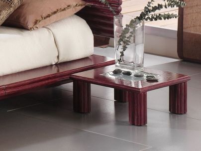 Chevet Zamora en rotin haut de gamme, meuble pour la chambre à coucher. Le Monde du Lit