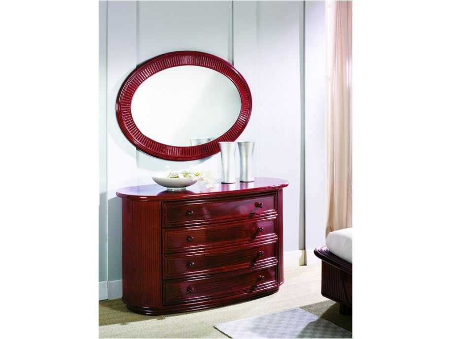 Miroirs en rotin : décoration haut de gamme de fabrication espagnole.