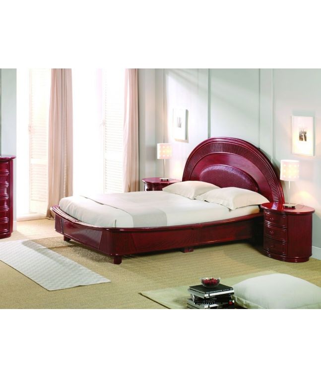 Lit Potes en rotin haut de gamme, meuble pour la chambre à coucher. Le Monde du Lit