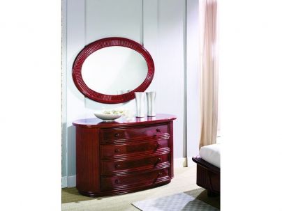 Commode Potes en rotin haut de gamme, meuble pour la chambre à coucher. Le Monde du Lit