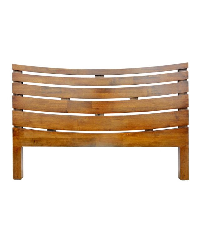 Tête de lit Phuket en hevea massif de qualité. Meuble en bois massif pour la chambre. Le Monde du Lit