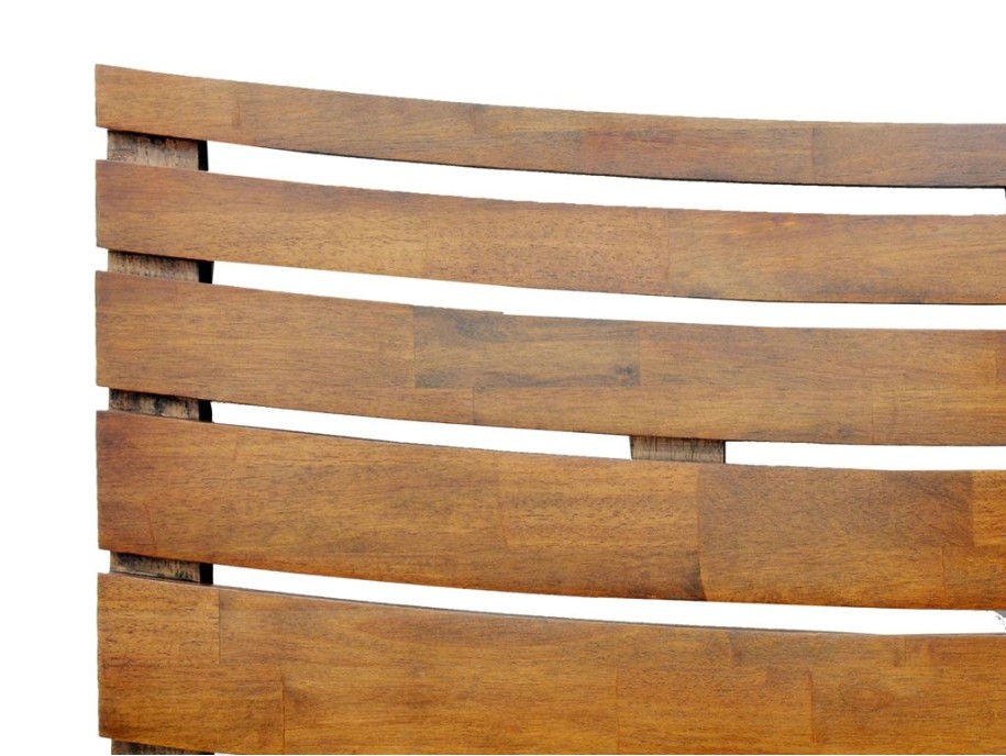 Tête de lit Colonial en bois massif 153 cm - Tête de lit en hévéa - Le