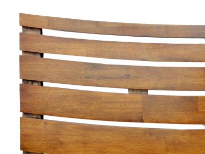 Tête de lit Phuket en hevea massif de qualité. Meuble en bois massif pour la chambre. Le Monde du Lit