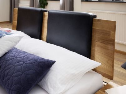 Lit en bois massif FSC, fabrication européenne