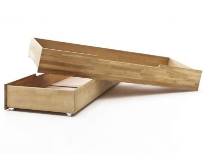 Lit Louis 2 en chêne massif haut de gamme, meuble pour la chambre. Le Monde du Lit