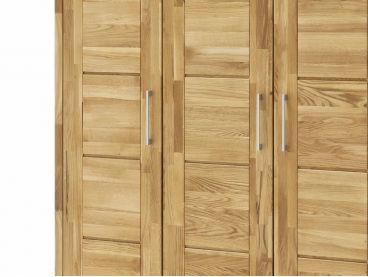 Armoire Malo personnalisable 205 cm 4 portes en hêtre massif - Armoire en  bois - Le Monde du Lit