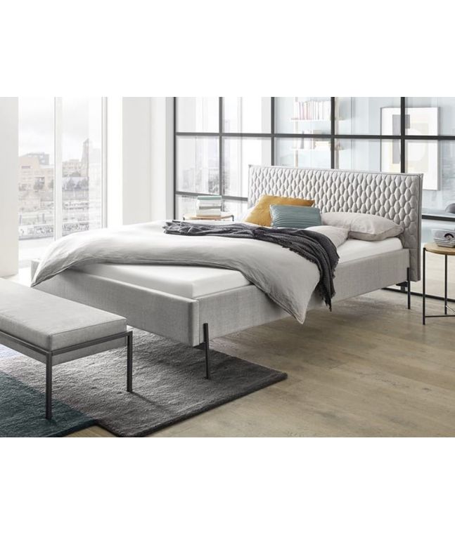 Lit Gloria design : Hasena fabricant Suisse. Le Monde du Lit