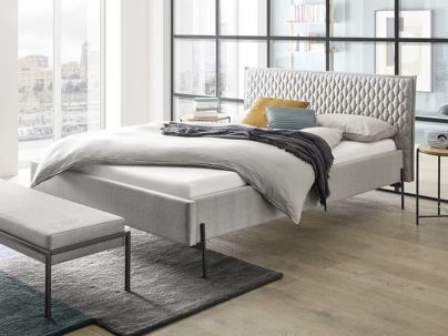 Lit Gloria design : Hasena fabricant Suisse. Le Monde du Lit