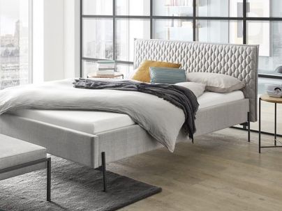 Lit Gloria design : Hasena fabricant Suisse. Le Monde du Lit