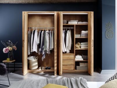 Armoire en bois massif FSC, fabrication européenne