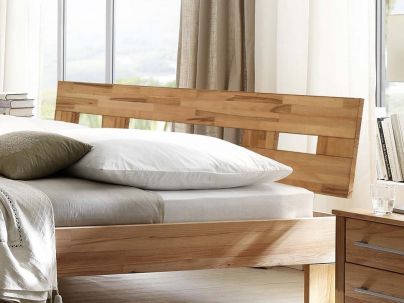 Lit en bois massif FSC, fabrication européenne