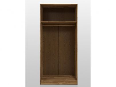 Armoire Pablo 3 en chêne massif haut de gamme, meuble pour la chambre. Le Monde du Lit