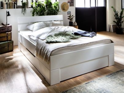 Lit en bois massif FSC, fabrication européenne