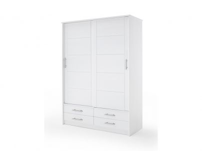 Armoire Victor 3 en épicéa massif haut de gamme, meuble pour la chambre. Le Monde du Lit