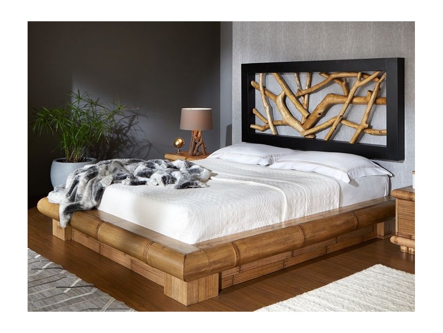 Tête de lits en bois massif de qualité. Meubles haut de gamme.