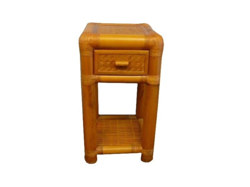 Selette 1 tiroir en bambou