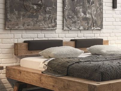 HASENA - Lit en bois massif