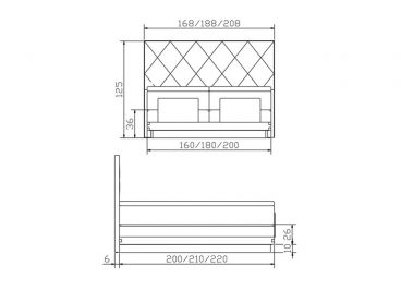 Lit boxspring move Paris