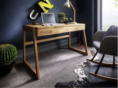 Bureau en chêne massif FSC