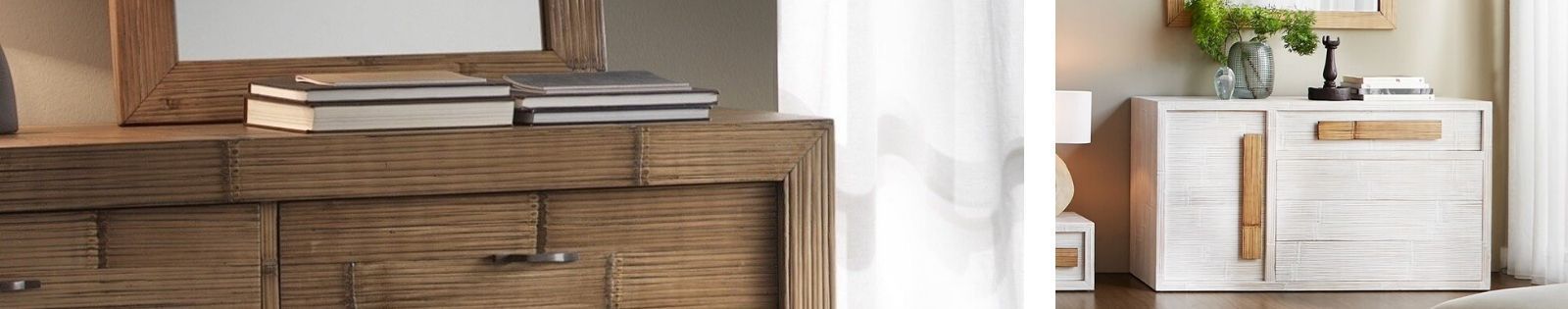 Commodes en bambou de fabrication Indonésienne - Le Monde du Lit