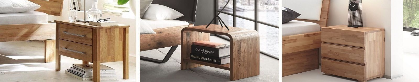 Table de nuit - Meuble bois pour la chambre - Le monde du lit