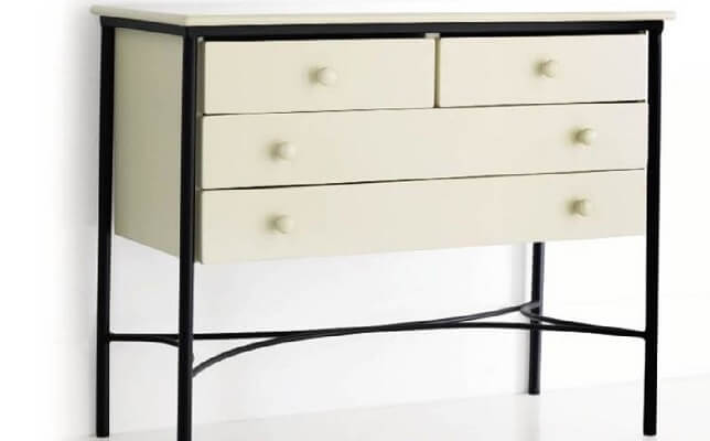 COMMODES EN FER FORGE